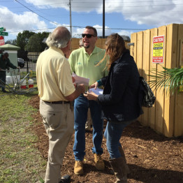 Mirco Bee Apiary Groundbreaking at the Urban Farming Institute
