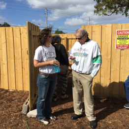 Mirco Bee Apiary Groundbreaking at the Urban Farming Institute
