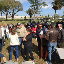 Mirco Bee Apiary Groundbreaking at the Urban Farming Institute