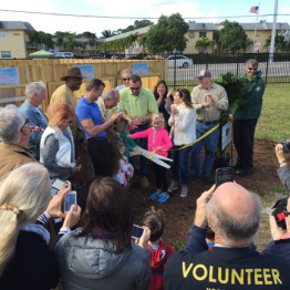 Mirco Bee Apiary Groundbreaking at the Urban Farming Institute