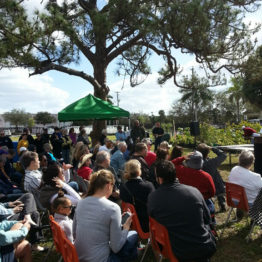 Micro Bee Apiary Groundbreaking Ceremony at the Urban Farming Institute