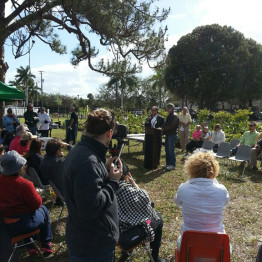 Micro Bee Apiary Groundbreaking Ceremony at the Urban Farming Institute