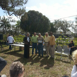 Micro Bee Apiary Groundbreaking Ceremony at the Urban Farming Institute