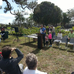 Micro Bee Apiary Groundbreaking Ceremony at the Urban Farming Institute