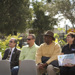 Micro Bee Apiary Groundbreaking Ceremony at the Urban Farming Institute
