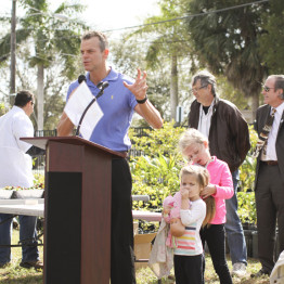 Micro Bee Apiary Groundbreaking Ceremony at the Urban Farming Institute