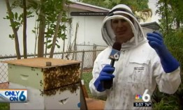 John Coldwell of the Urban Farming Institute's Micro Apiary and Coldwell Construction.